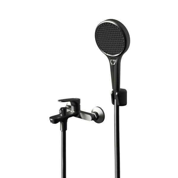 Смеситель KNOTLOR KN-82/GM, вороненая сталь