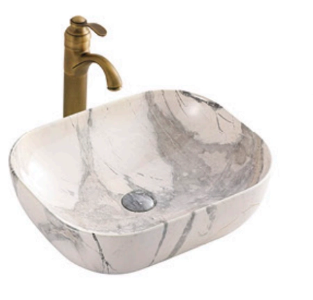 Раковина Cerama Lux K397G125 50 см на столешницу