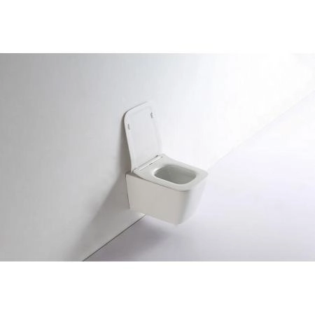 Унитаз CeramaLux NS5170 52 см подвесной ,безободковый микролифт