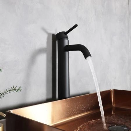 Смеситель Gid Inga SS096-BM-D для раковины Черный матовый