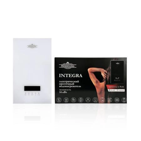 Электрический проточный водонагреватель PRIMOCLIMA INTEGRA 14 кВт, белый