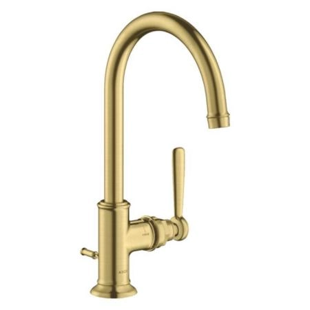 Axor Montreux Смеситель для раковины 210, на 1 отв., с донным клапаном, цвет: шлифованная медь