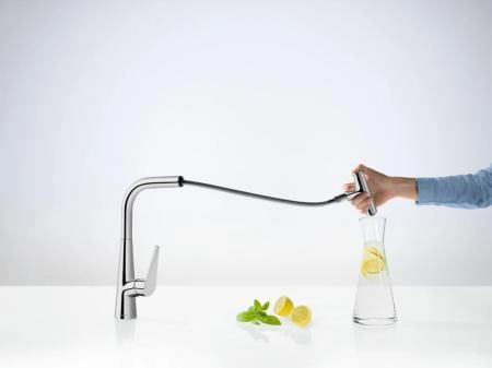 Смеситель для кухни Hansgrohe Talis Select S 300 72821800 сталь