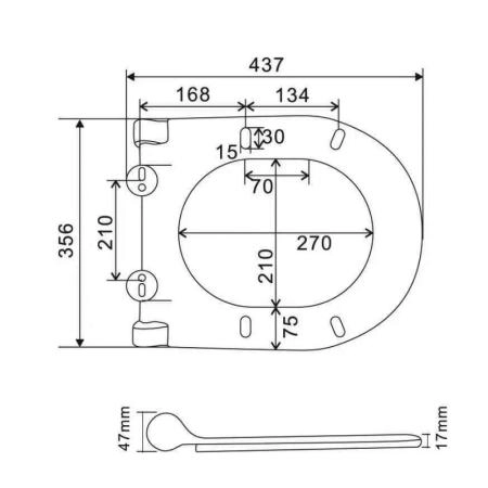 Унитаз KNOTLOR FLOW WC51WG, подвесной белый