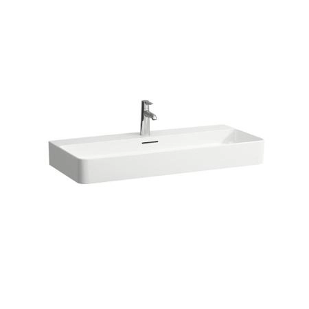 Laufen VAL Раковина 950х420х115мм с 1 отв. под смеситель, с покр. LLC, цвет: белый