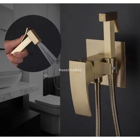 Гигиенический  душ Gappo G7207-4 встраиваемый, бронза