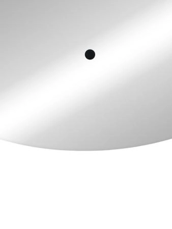 Зеркало Континент Best Led D 650 на ремне из натуральной кожи черного цвета с бесконтактным сенсором