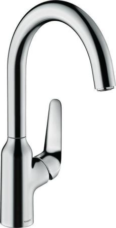 Hansgrohe Focus M42 71802000 Смеситель для кухни 223 мм, излив, хром