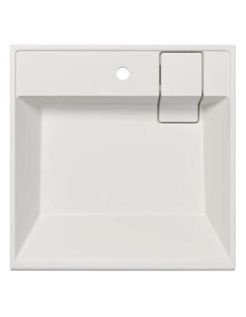 Раковина Uperwood Naomi Quartz RnaomiQuartz60J над стиральной машитной 60*60 см, жасмин