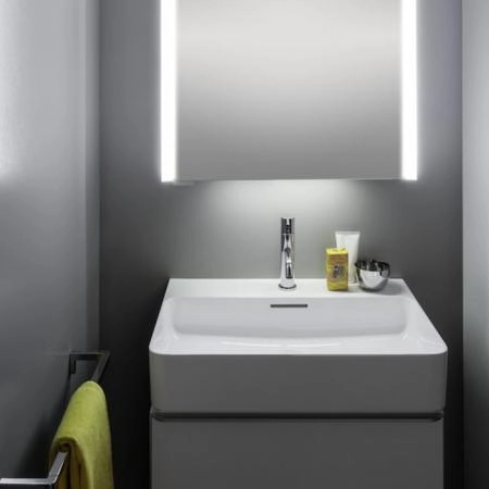 Laufen VAL Раковина 650х420х115мм с 1 отв. под смеситель, цвет: белый (последние 2шт со склада продаем с базой 4.0231.2.110)