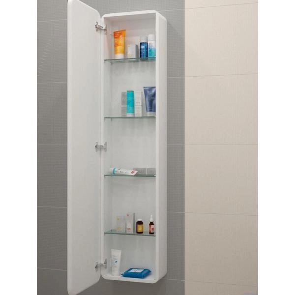 Зеркало пенал Континент Lorenzo LED 400х1600 с подсветкой MBK009