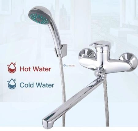 Смеситель для ванны Frap F22001 хром