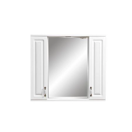 Зеркало-шкаф Stella Polar Кармела 90/С, ольха белая