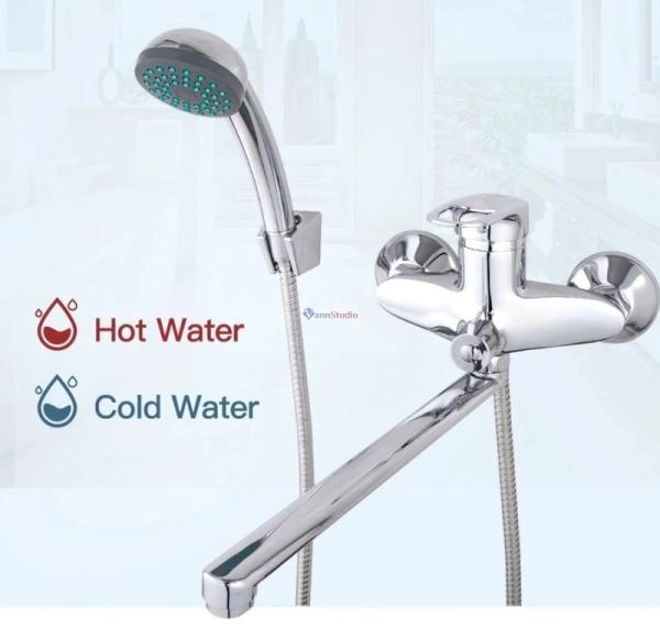 Смеситель для ванны Frap F22001 хром