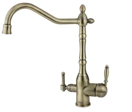 Смеситель для кухонной мойки ESKO Florence FR 519 Br бронза сатин