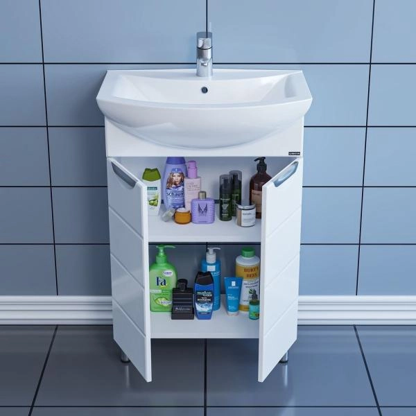 Тумба под раковину СаНта Родос 60 N  (ум. Грация 60) напольная