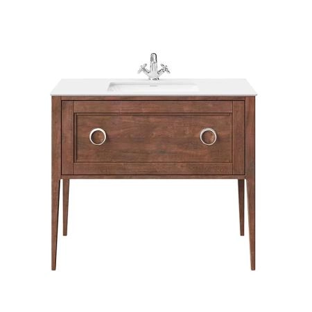 Тумба Kerama Marazzi PLAZA CLASSIC ПЛАЗА КЛАССИК PL.CN.100.1\NUT.M напольная 1 ящик 100, орех матовый