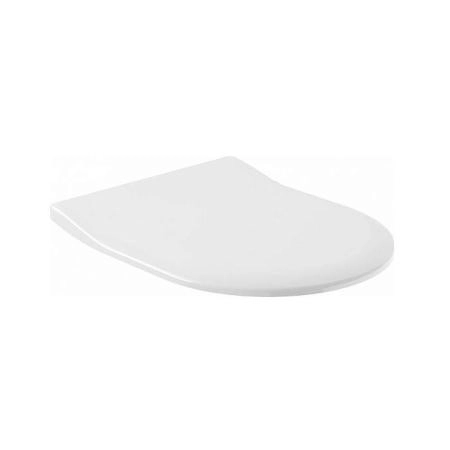 Villeroy&Boch Subway 2.0 Сиденье для унитаза SlimSeat, QuickRelease, SoftClosing, цвет: белый/нержавеющая сталь