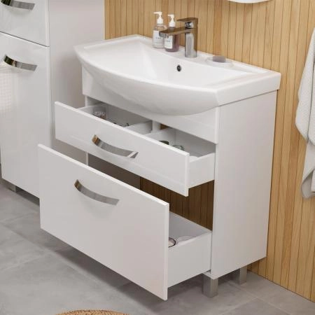 Тумба для ванной Volna Onda 60.2Y напольная (Балтика) раковина отдельно