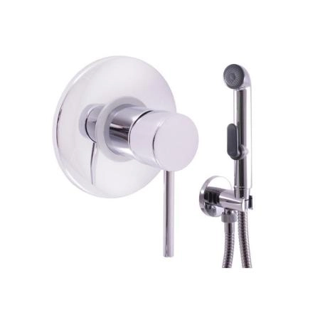 Смеситель Rav Slezak SEINA SE942 для биде, цвет Хром монтирующийся в стену с душем, с стоп вентилем