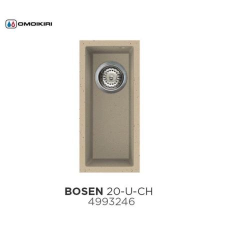 Кухонная мойка Omoikiri Bosen 20-U-CH 4993246, 200х440, шампань