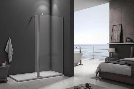 Душевой уголок GOOD DOOR WALK IN SP2-80-C-CH 80x90 прозрачное