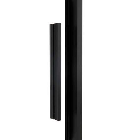 Душевая дверь Vincea Slim Soft VDS-1SS100CLB, 1000, черный, стекло прозрачное
