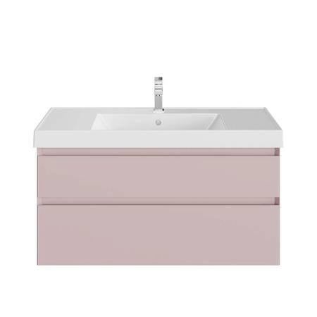 Тумба Kerama Marazzi CUBO КУБО CUB.100.2\MAL подвесная с ящиками 100, мальва матовая
