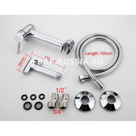 Смеситель Frap F7503 для биде, хром