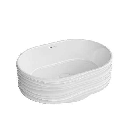 Раковина Kerama Marazzi SABBIA САББЬЯ SA.wb.50\WHT накладная 50, белая глянцевая