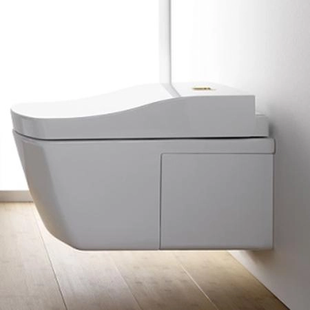 TOTO NEOREST AC Унитаз подвесной 423x666x410 мм, без сиденья (подходит: TCF996WG) безободковый, CeFiONtect, Tornado Flush  цвет: белый