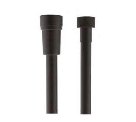 Шланг для душа Bossini Cromolux New A00258B.073 125 см, черный матовый