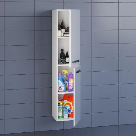 Пенал Uperwood Foster 36*30*160 см, подвесной, белый