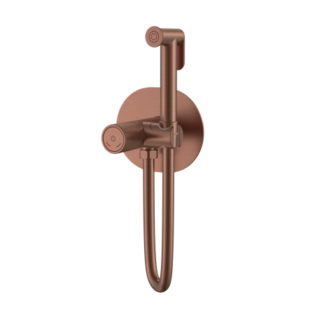 Смеситель гигиенический Boheme TECH Brushed Bronze 157-BRB