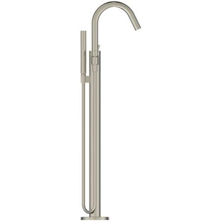 Ideal Standard Joy Смеситель для ванны, напольный, с ручным душем, цвет: PVD Silver Storm (Серебряный Шторм)