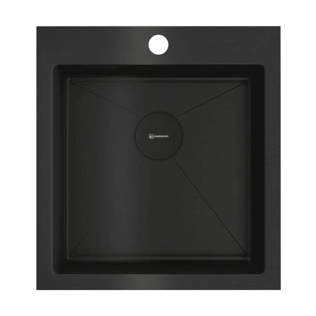 Кухонная мойка Omoikiri Akisame 46-GB нерж.сталь/графит 4997012