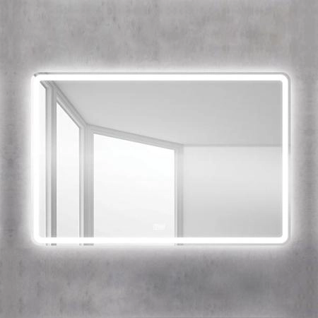 Зеркало Belbagno SPC-MAR-600-800-LED-BTN Led подсветка вкл/выкл 600x30x800