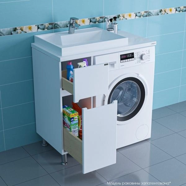 Тумба СаНта Лондон 29, 224027, 2 ящика, напольная (ум.Юпитер 90*50 лит мр )