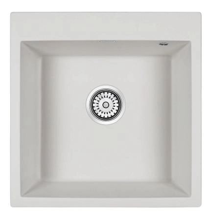 Мойка для кухни Paulmark PRAKTISCH, PM105152-WH , белый, 510х520