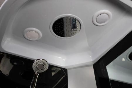 Душевая кабина Niagara NG-2507-14 800х800х2150 высокий поддон 40см стекло тонированное