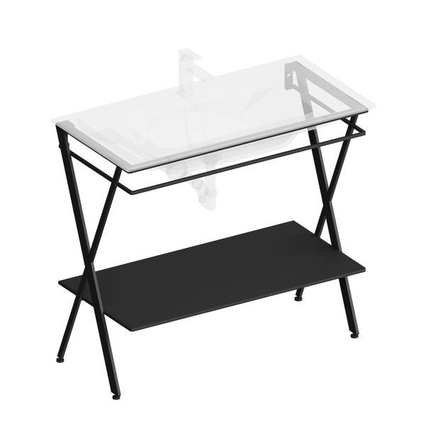 Металлическая структура Kerama Marazzi PIANO NEXT ПИАНО НЕКСТ PIA.N.95\BLK напольная 95, черная матовая