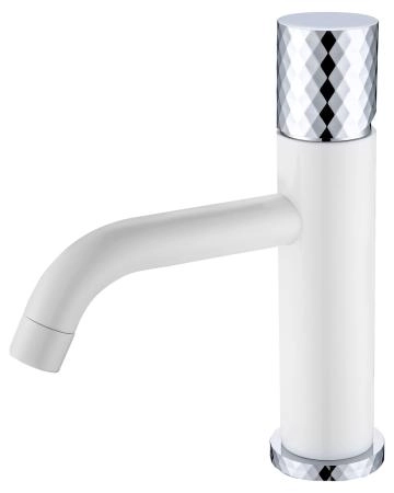 Смеситель STICK Boheme для умыв. низ. WHITE DIAMOND CHROME_Комплект 121-WCR
