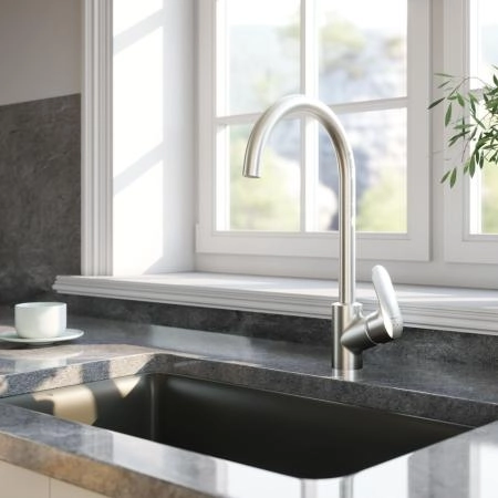 Смеситель для кухни AM.PM Like F8007111 сатин