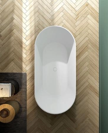 Акриловая ванна ABBER AB9325-1.7 отдельностоящая цвет белый