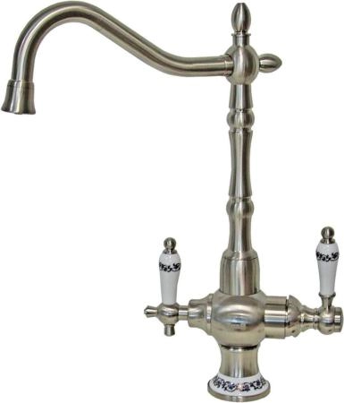 Смеситель для кухни ZORG Sanitary (ZR 336 YF-50 NICKEL) хром