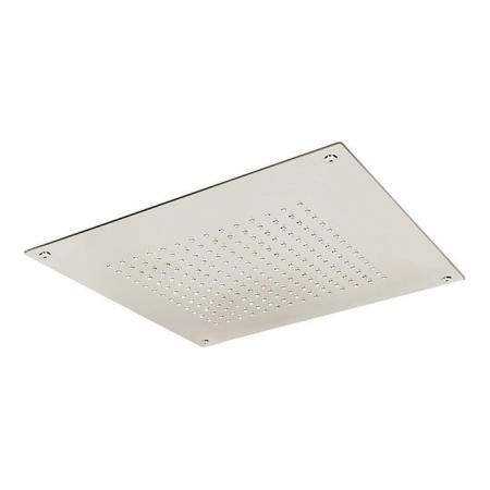 Cisal Zen Shower Верхний душ 40х40см., встраиваемый, потолочный, цвет: полированная нержавеющая сталь матовая