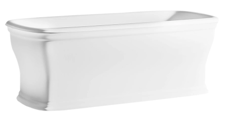 Artceram Civitas ванна отдельностоящая 1800х850х650 мм, цвет белый глянцевый