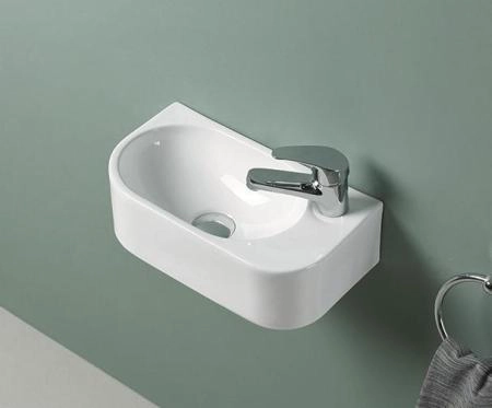 Раковина Gid N9274L подвесная 40 Белый