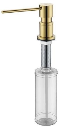 Дозатор для жидкого мыла Paulmark KRAFT, D003-G, золото