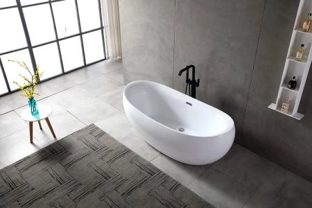 Акриловая ванна ABBER AB9236 170x80 овальная